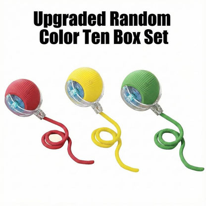 ROZINO Interactive Dog&Cat Toys 2025 Upgraded Durable USB Rechargeable Automatic Rolling Ball with Obstacle Avoidance Technology for Small Medium Large Pets